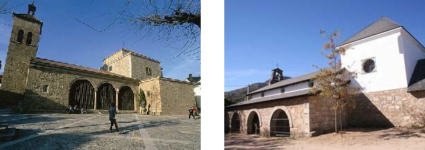 Iglesia de San Sebastin y Ermita de Santa Mara en Cercedilla